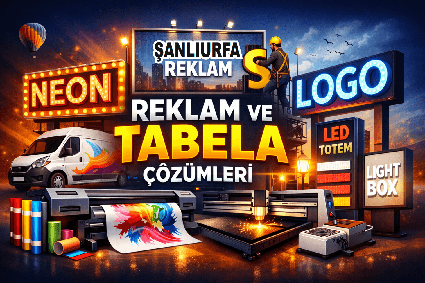 Şanlıurfa'nın Lider Reklam ve Tabela Firması