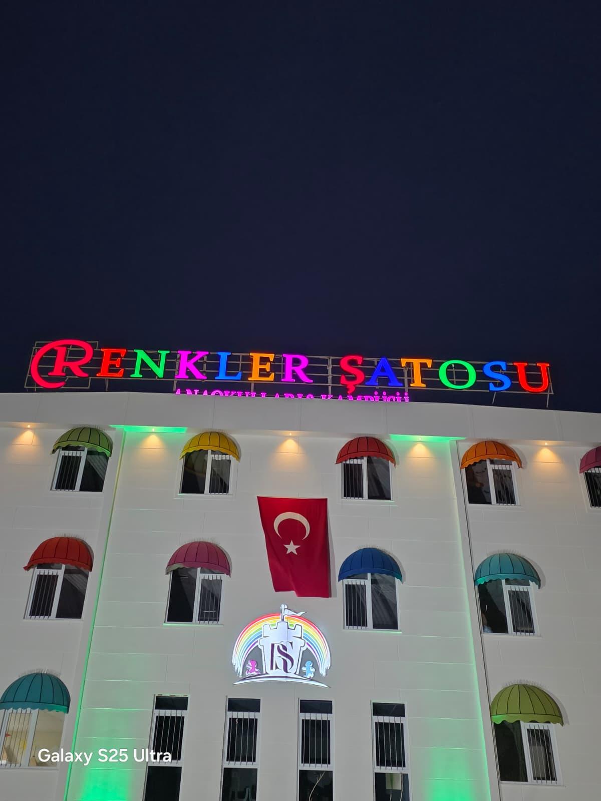 Renkler Şatosu LED Tabela