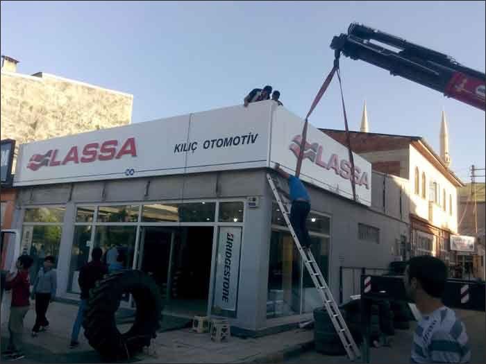 Lassa Lastik Şanlıurfa – Bayi Tabela ve Totem Projesi